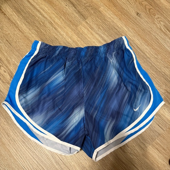 Nike Blue Women's Athletic Shorts - Picture 1 of 1